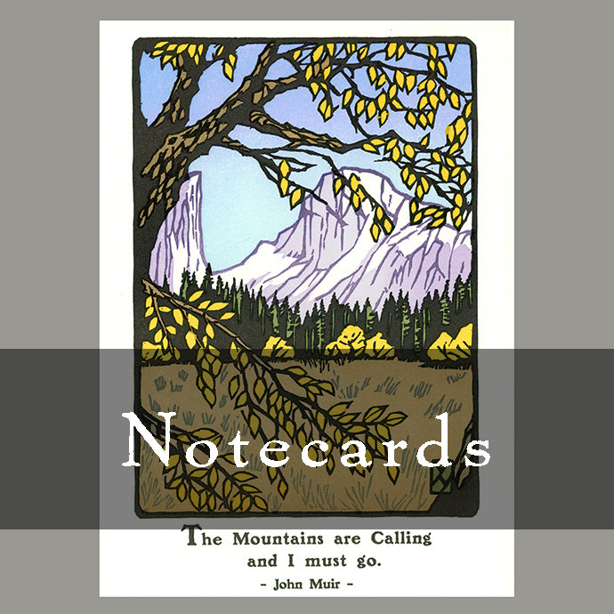 Letterpress Notecards – The Arts & Crafts Press