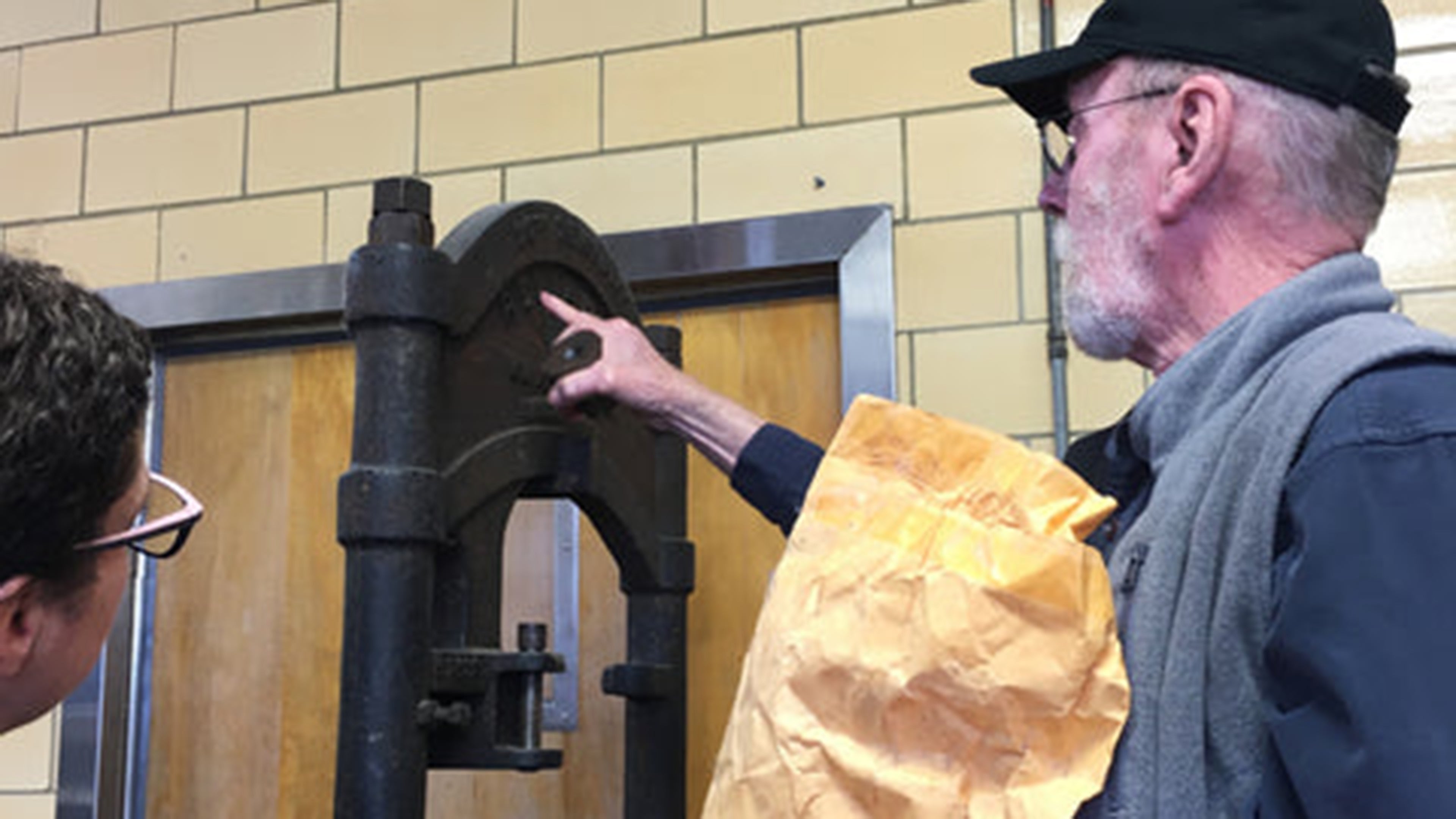 Iron Hand Press Restoration Day One