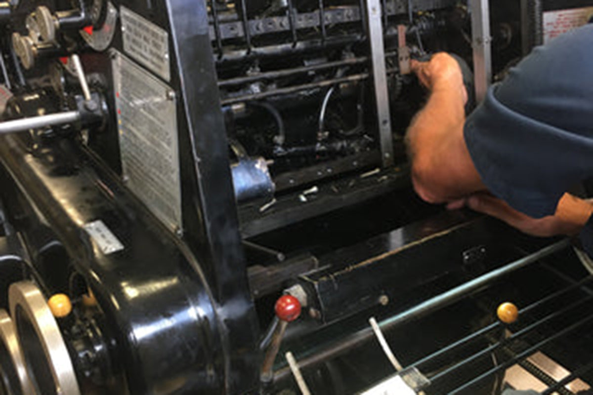 Good & Bad News from the Printing Studio. . .