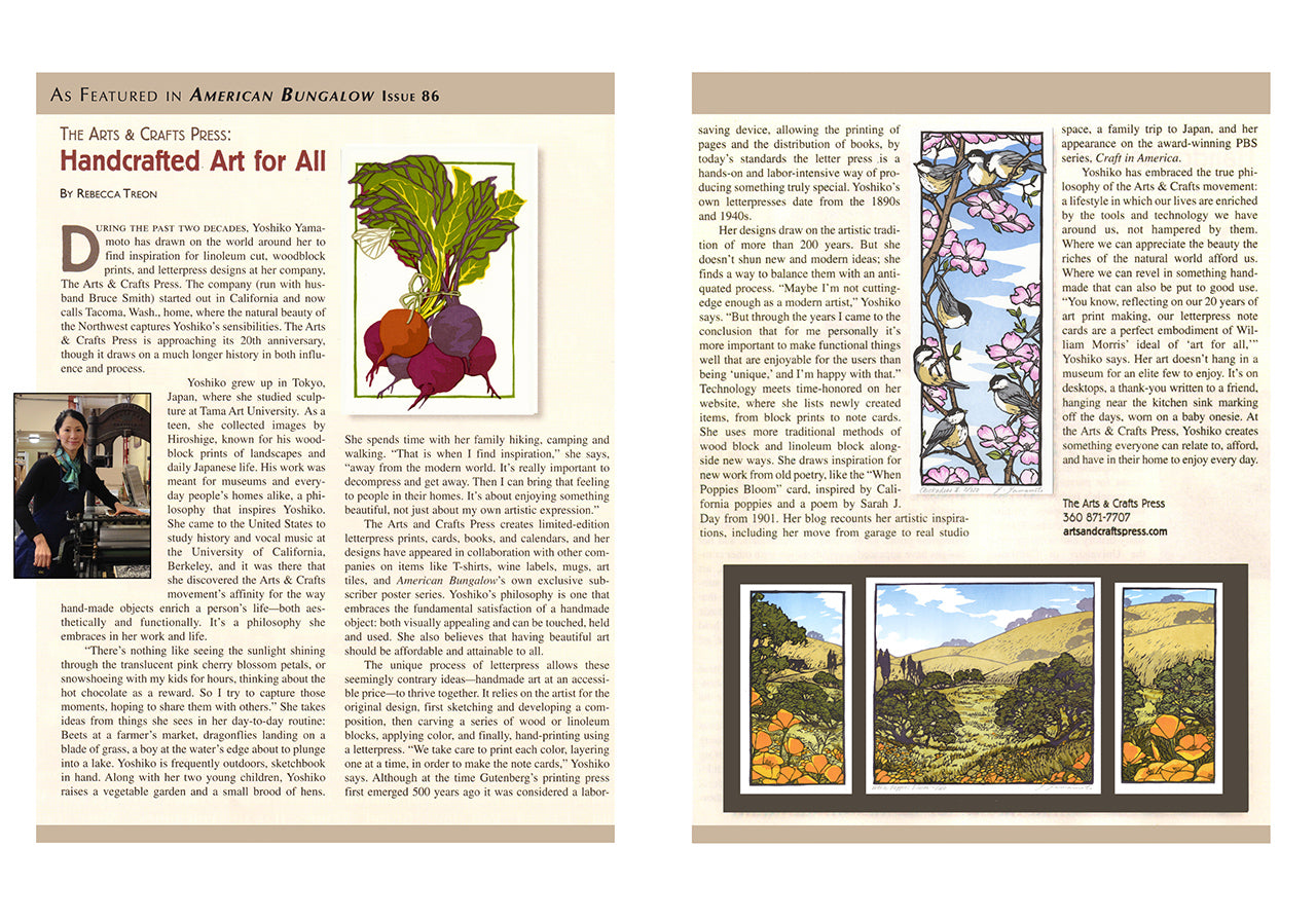 American Bungalow Magazine Feature