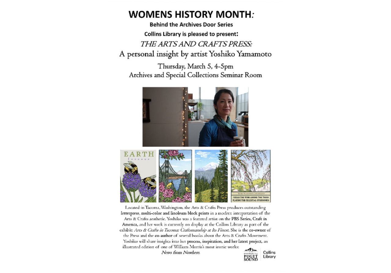 Behind the Archives Door Series: The Arts & Crafts Press