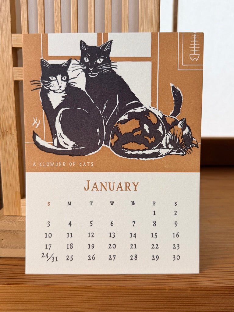 "Animal Almanac" Calendar for 2027 (without Stand) Pre-Order