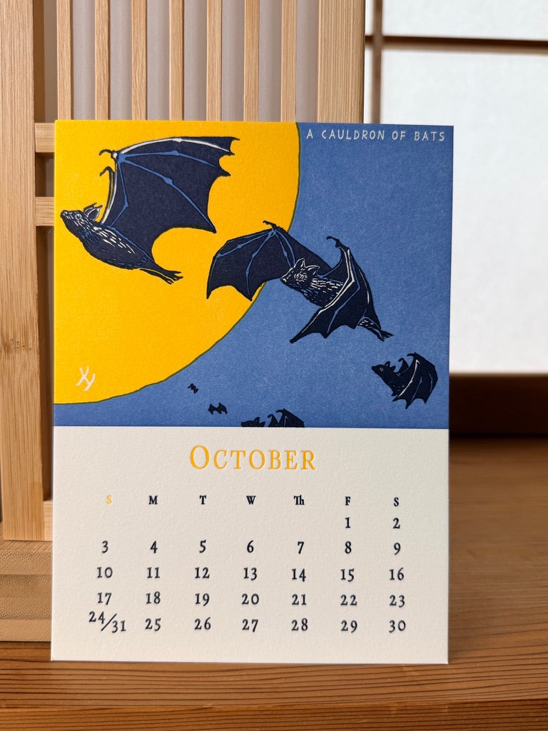 "Animal Almanac" Calendar for 2027 (without Stand) Pre-Order