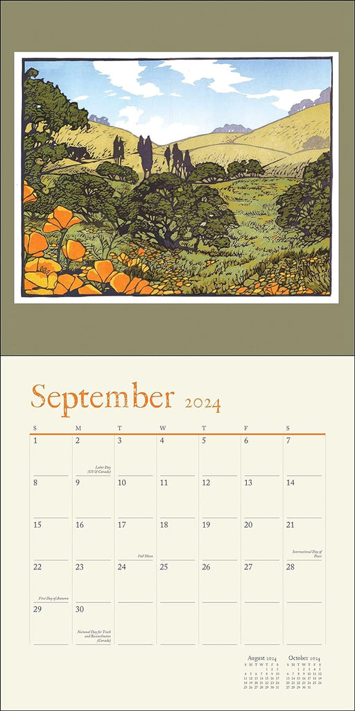 Natural Art 2024 Calendar by Yoshiko Yamamoto