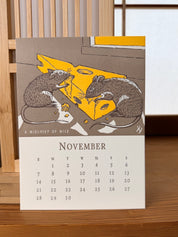 "Animal Almanac" Calendar for 2027 (without Stand) Pre-Order