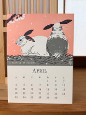 "Animal Almanac" Calendar for 2027 (without Stand) Pre-Order