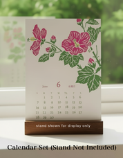 "Healing Botanicals" Calendar for 2026 (without Stand)