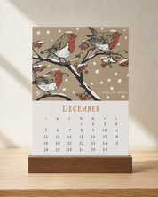 "Animal Almanac" Calendar for 2027 (with Stand) Pre-Order