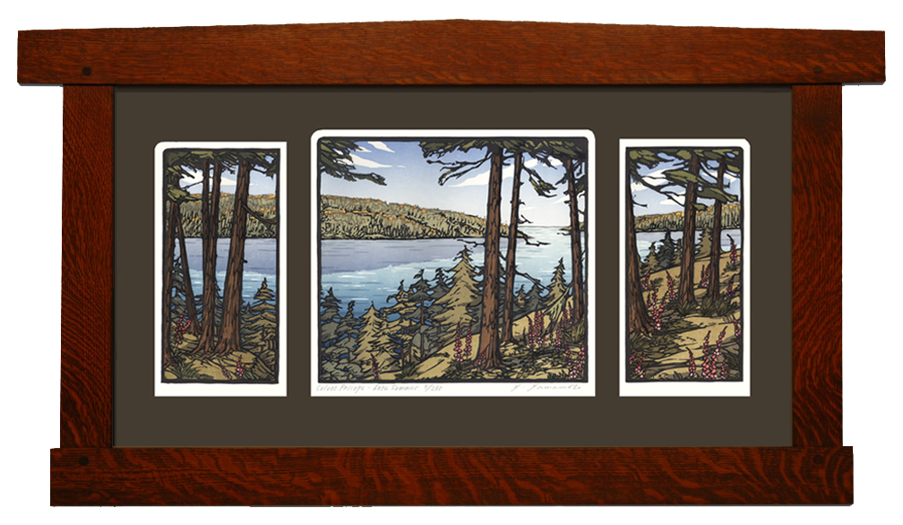 Colvos Passage - Late Summer (Giclee)