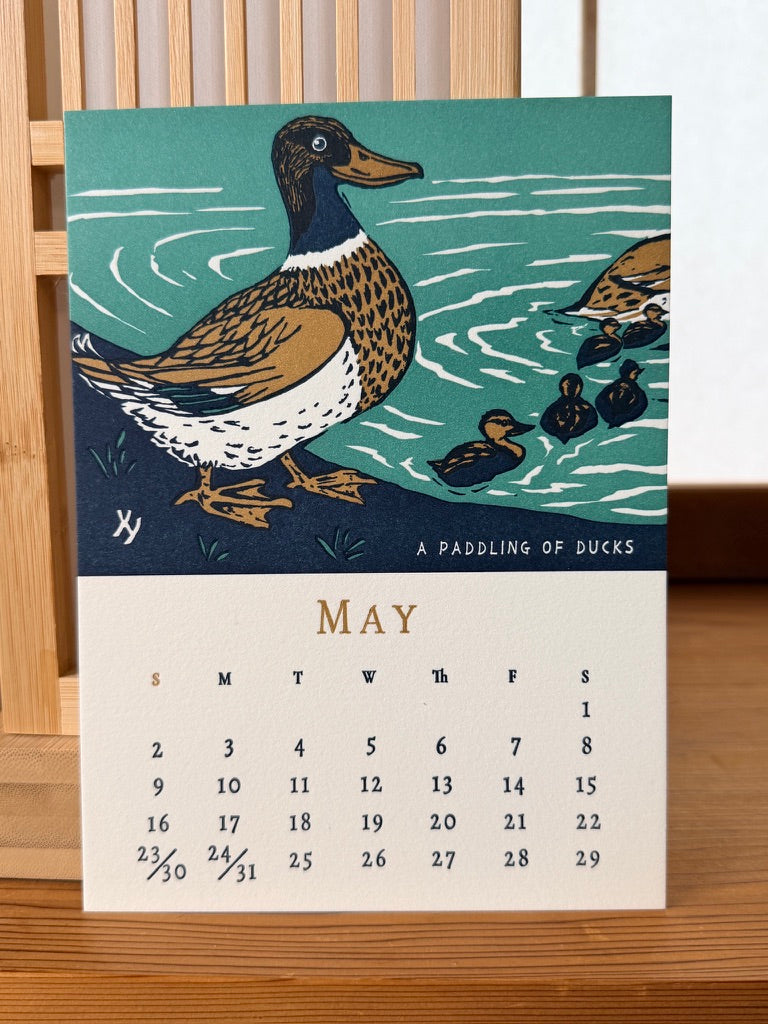 "Animal Almanac" Calendar for 2027 (without Stand) Pre-Order
