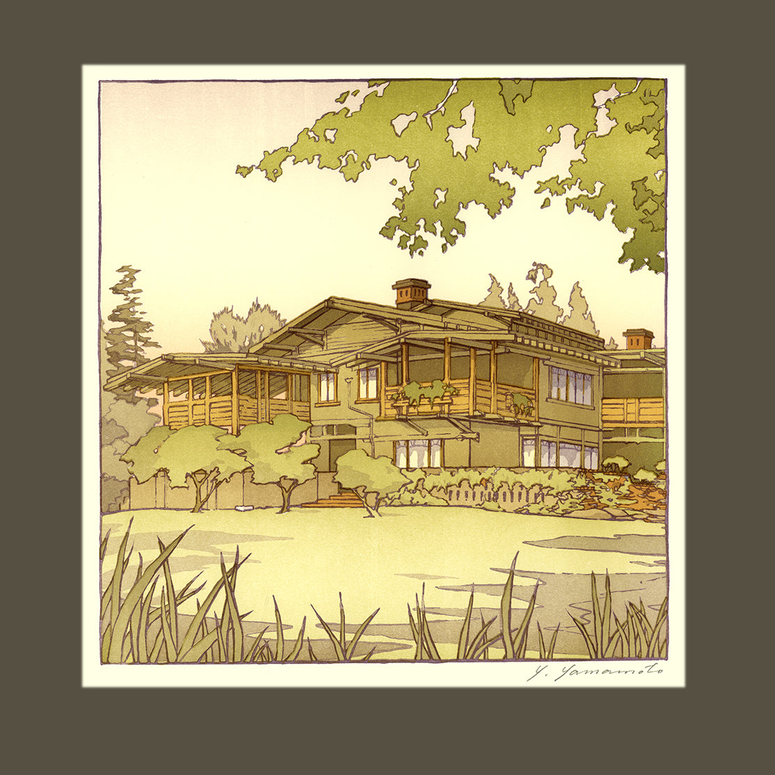 The Gamble House Centennial (Giclee)