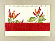 "Chili Peppers" Correspondence Card