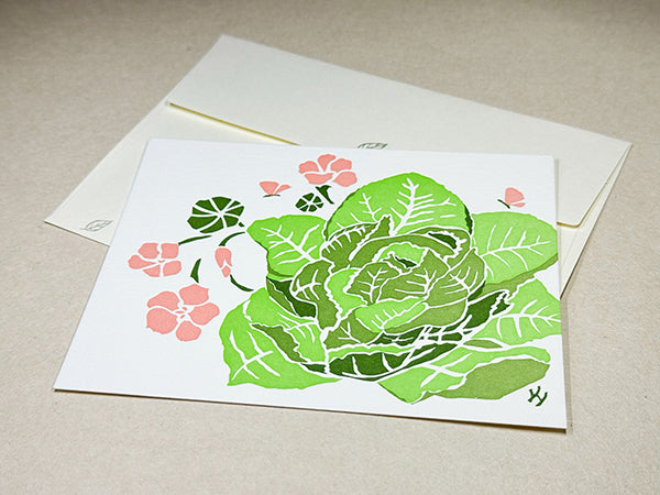 "Lettuce" Correspondence Card