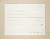 "Onions" Correspondence Card