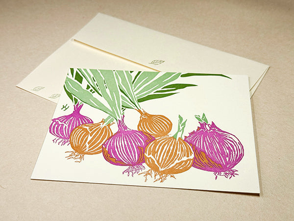 "Onions" Correspondence Card