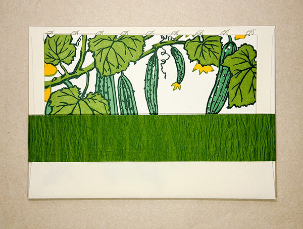 "Cucumber" Correspondence Card