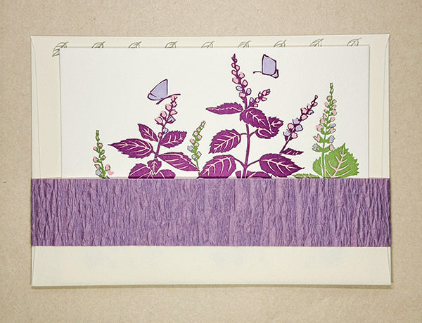 "Shiso (Perilla)" Correspondence Card