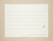 "Shiso (Perilla)" Correspondence Card