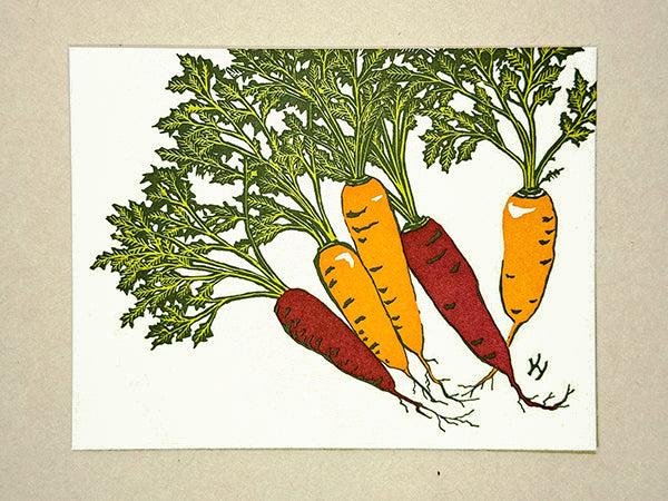 "Carrots" Correspondence Card