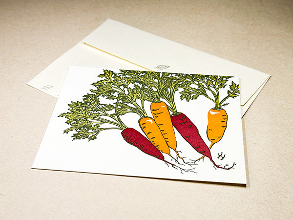 "Carrots" Correspondence Card