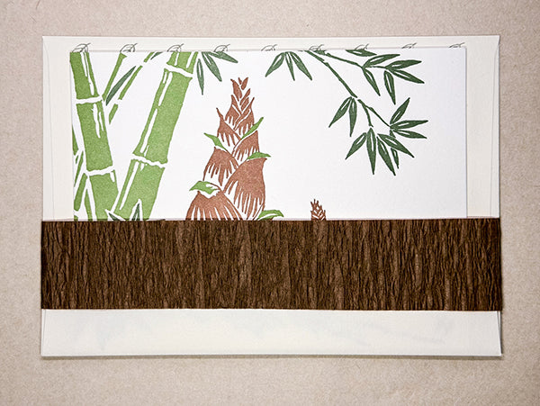 "Bamboo Shoot" Correspondence Card