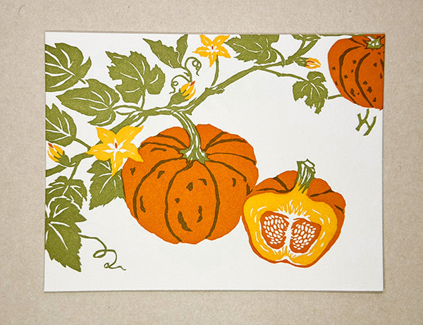 "Pumpkin" Correspondence Card