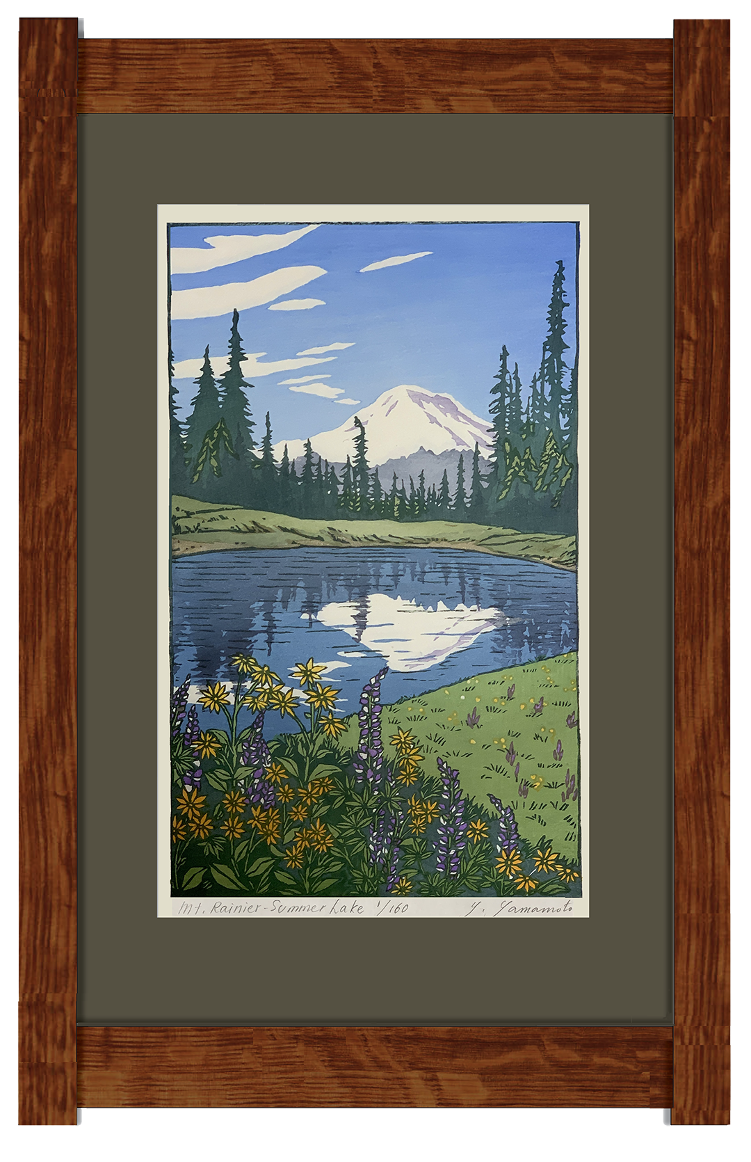 Mt. Rainier - Summer Lake