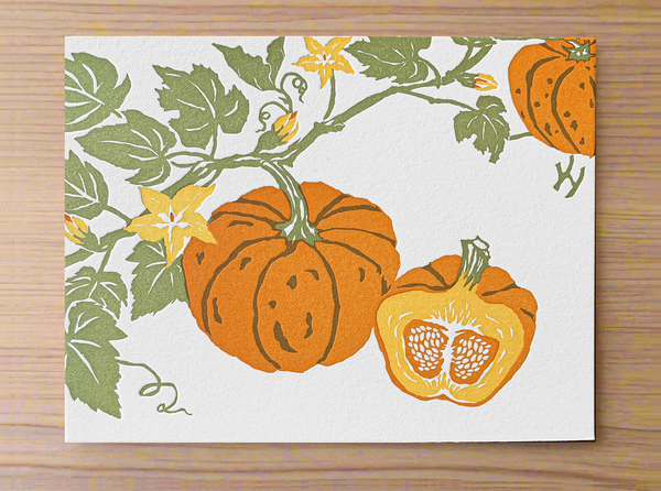 "Pumpkin" Correspondence Card