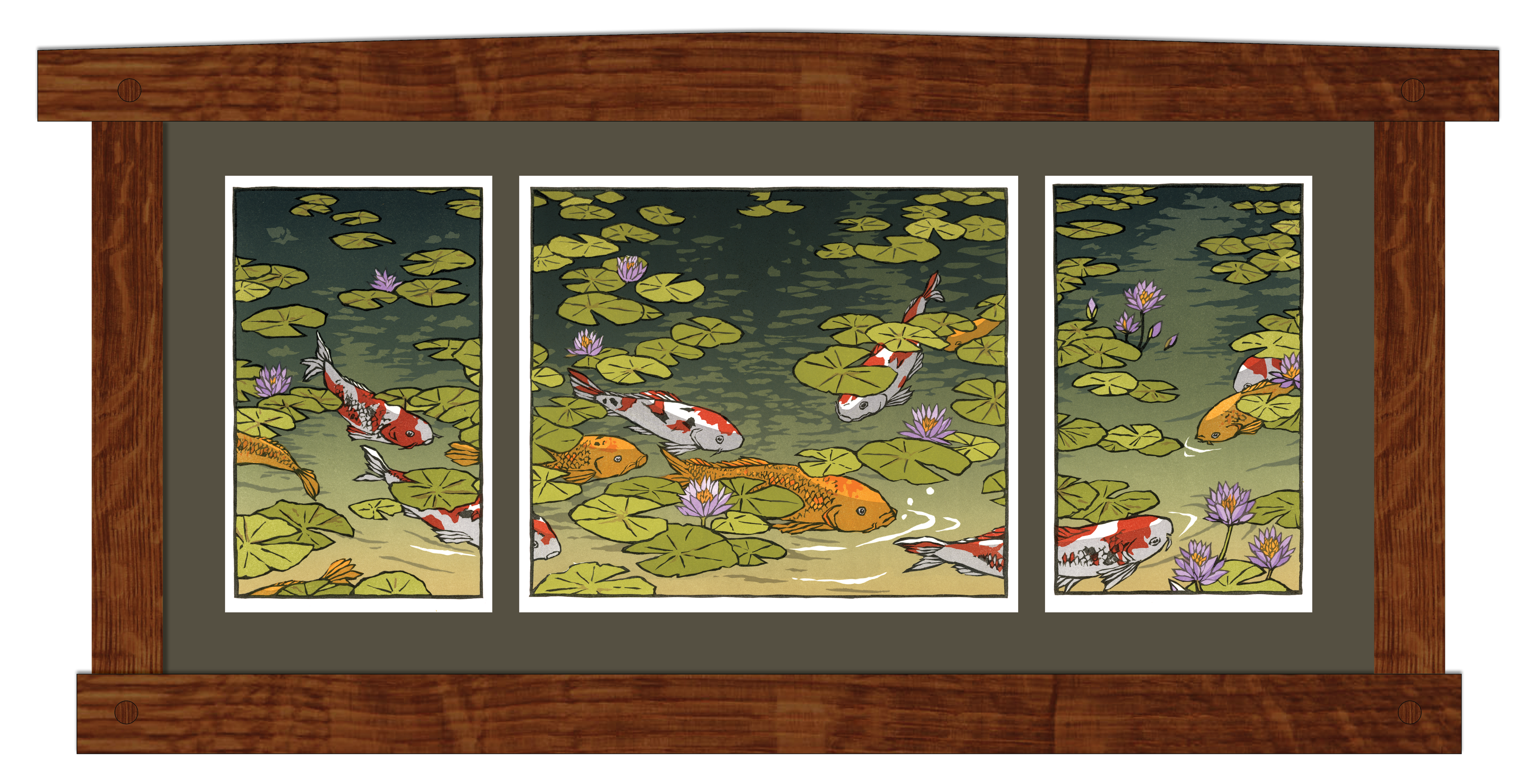 Waterlilies (Giclée)