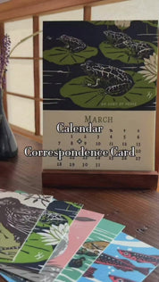 "Animal Almanac" Calendar for 2027 (with Stand)