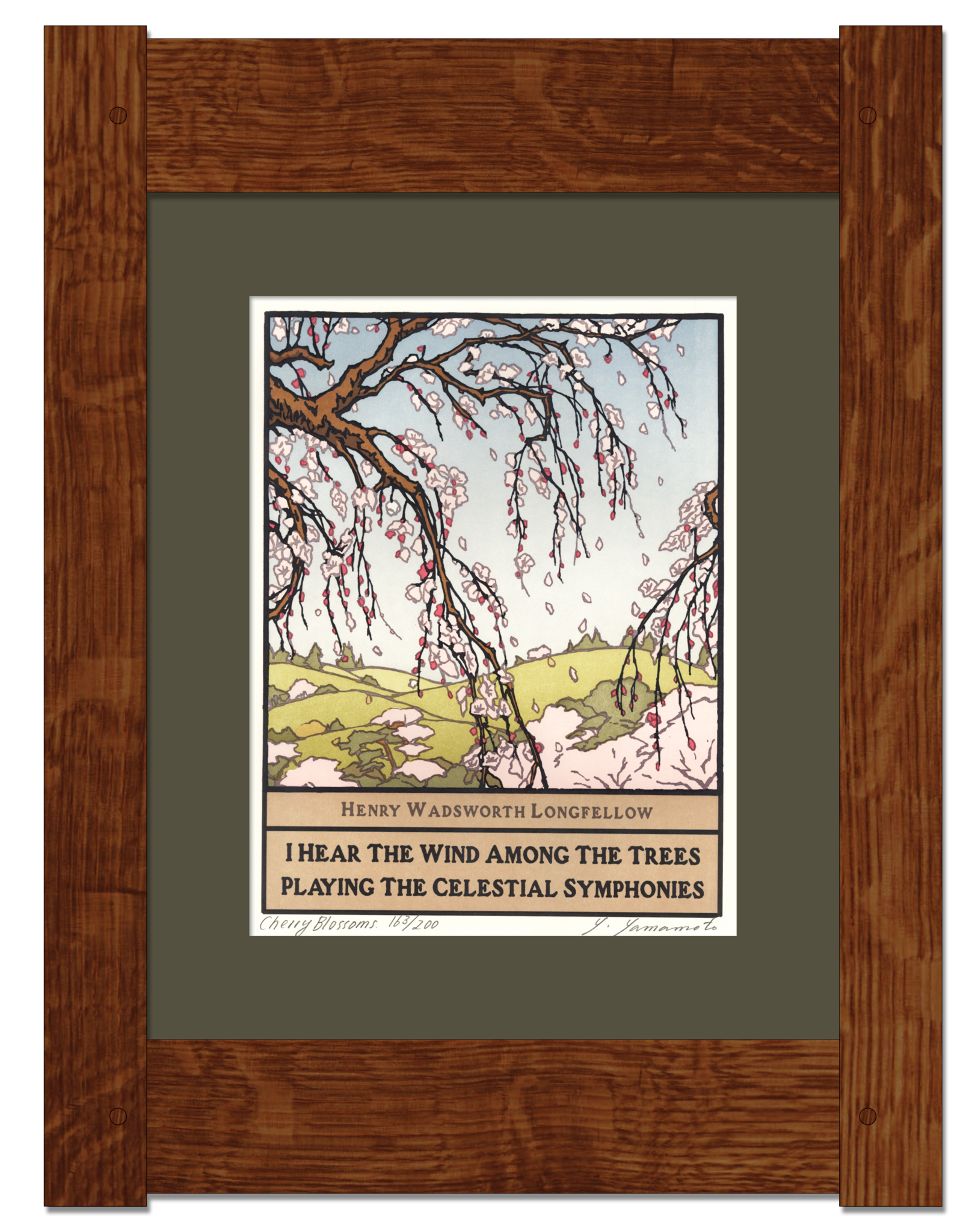 Cherry Blossoms from the Wisdom of Trees Series