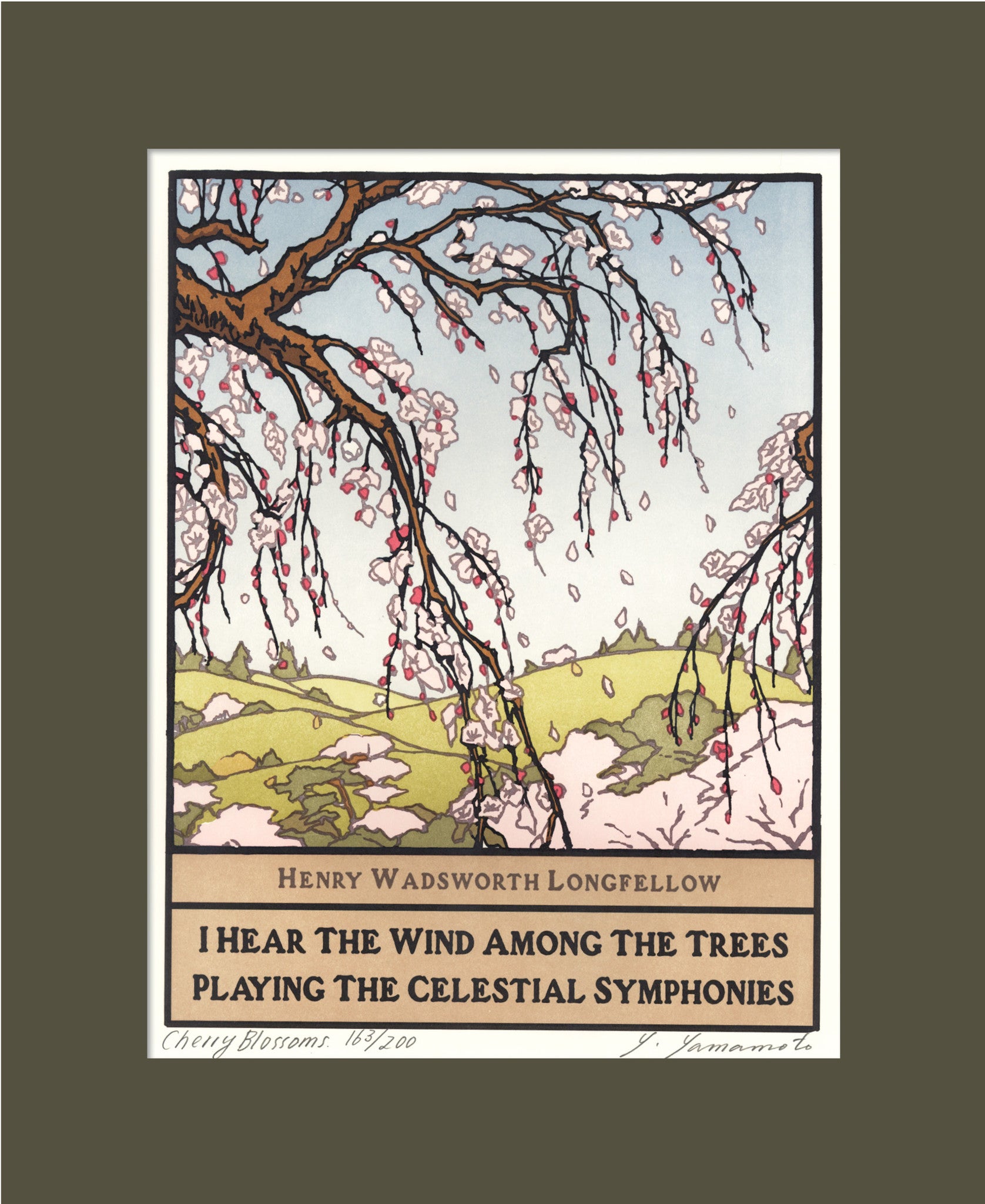 Cherry Blossoms from the Wisdom of Trees Series