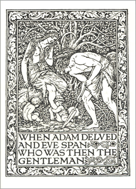 When Adam Delved