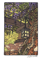 Wisteria Pergola Card